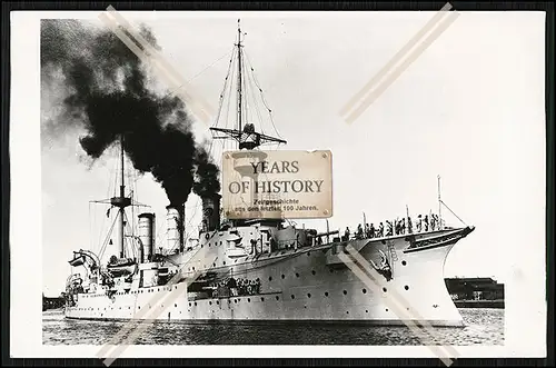 Foto SMS Freya 1897 Großer Kreuzer der Kaiserlichen Marine