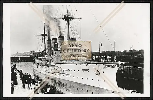 Foto SMS Freya 1897 Großer Kreuzer der Kaiserlichen Marine