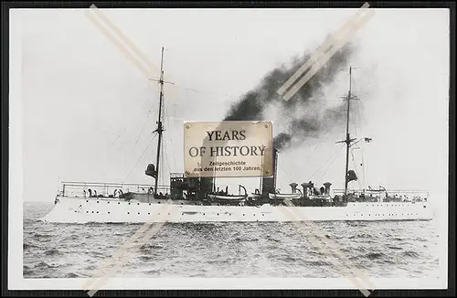 Foto SMS Arcona 1902 Kleiner Kreuzer der Kaiserlichen Marine