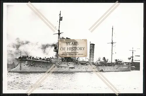 Foto SMS Medusa 1900 Kleiner Kreuzer der Kaiserlichen Marine