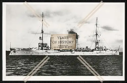 Foto SMS Nürnberg 1906 Kleiner Kreuzer der Kaiserlichen Marine