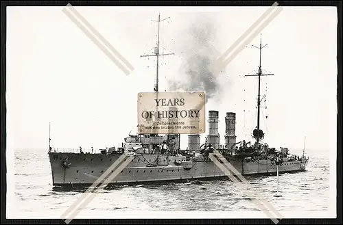 Foto SMS Magdeburg 1917 Kleiner Kreuzer der Kaiserlichen Marine
