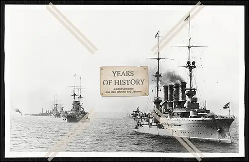 Foto SMS Roon 1903 Großer Kreuzer der Kaiserlichen Marine