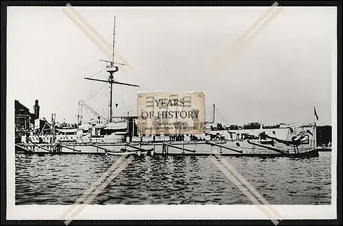 Foto SMS Württemberg 1917 Linienschiff der Kaiserlichen Marine