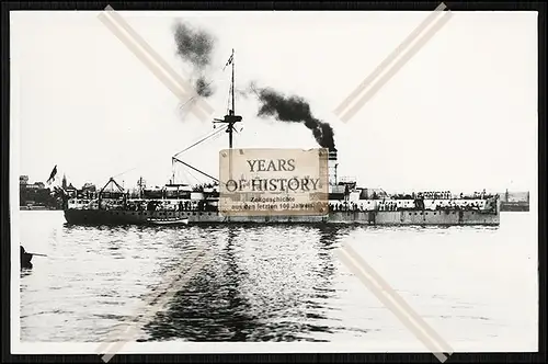 Foto SMS Sachsen 1877 Panzerkorvette der Kaiserlichen Marine