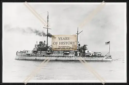 Foto SMS Hagen 1893 Küstenpanzerschiff der Kaiserlichen Marine