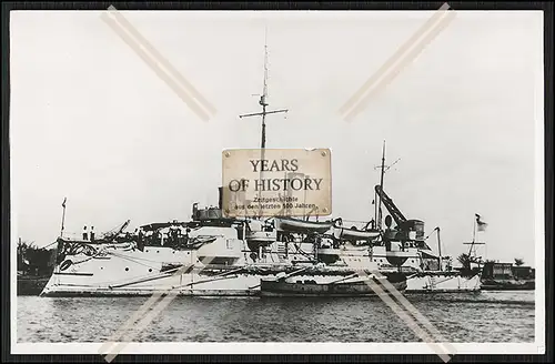 Foto SMS Frithjof 1891 Küstenpanzerschiff der Kaiserlichen Marine