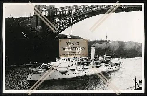 Foto SMS Frithjof 1891 Küstenpanzerschiff der Kaiserlichen Marine