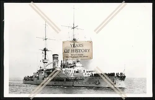 Foto SMS Zähringen 1901 Linienschiff der Kaiserlichen Marine
