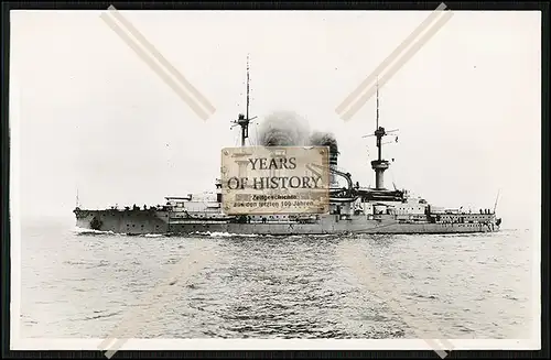 Foto SMS Wettin 1901 Linienschiff der Kaiserlichen Marine