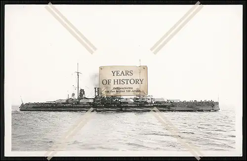 Foto SMS Thüringen 1909 Linienschiff der Kaiserlichen Marine