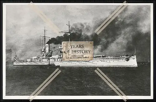 Foto SMS Großer Kurfürst 1913 Linienschiff der Kaiserlichen Marine