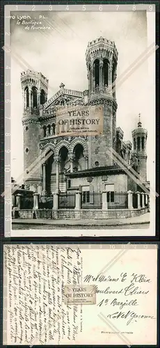 Foto AK 1.WK Lyon Rhone Basilique de Notre Dame de Fourviere Chapelle