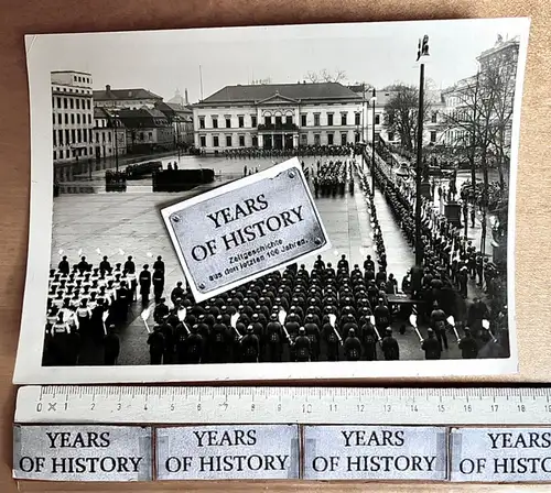 Pressefoto 18x13 Bild Zentrale 6. Komp. Wachtruppe Berlin 1937 Gr. Zapfenstreich