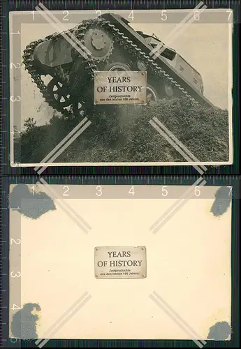Orig. Foto German Panzer Tank 1936 