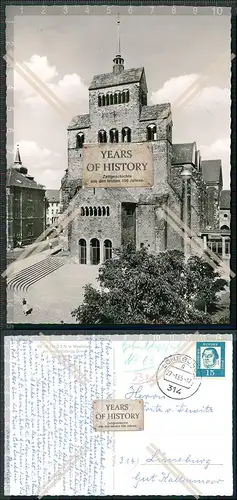 Foto AK Minden Westfalen der Tausendjährige Dom Karte gelaufen 