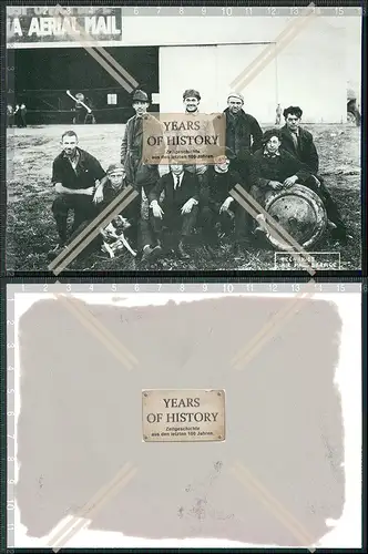 Foto Flugplatz Flugzeug Arbeiter Arial Mail 