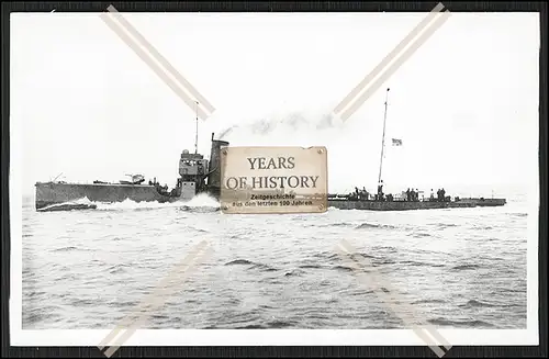 Foto Küstentorpedoboot A 68 Minensuchboot - Flandern Zeebrügge Ostende 1916-1