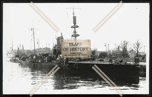 Foto Küstentorpedoboot A 31 Minensuchboot - Flandern Zeebrügge Ostende 1916-1