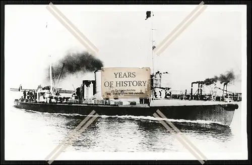 Foto Küstentorpedoboot A 5 Minensuchboot - Flandern Zeebrügge Ostende 1916-18