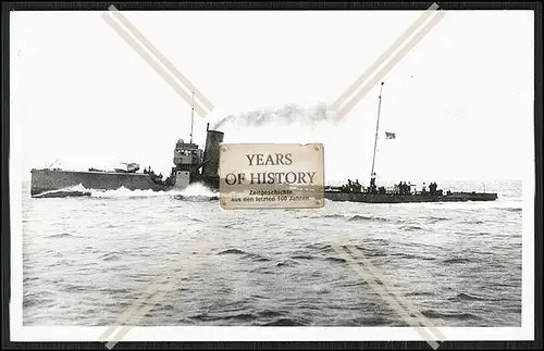 Foto Küstentorpedoboot A 68a Minensuchboot - Flandern Zeebrügge Ostende 1916-