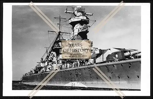 Foto Panzerschiff Admiral Graf Spee in Montevideo Uruguay