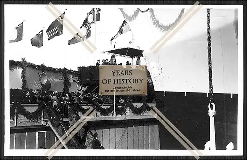 Foto Schlachtschiff Tirpitz Stapellauf 1939 in Wilhelmshaven