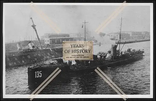 Foto Großes Torpedoboot T 135 Kaiserlichen Marine 1906