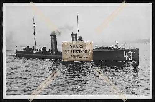 Foto Großes Torpedoboot S 143 Kaiserlichen Marine 1907