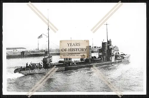 Foto Große Torpedoboote ? 17 Kaiserlichen Marine 1917