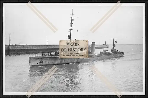 Foto Großes Torpedoboot S 134 Kaiserlichen Marine 1917