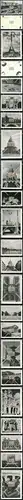 Foto 21x Ansichten 2. WK um 1940 Paris Frankreich Eiffelturm und vieles mehr