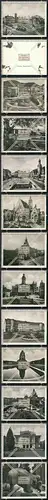 Foto 12x alte Ansichten von Leipzig in Sachsen um 1936