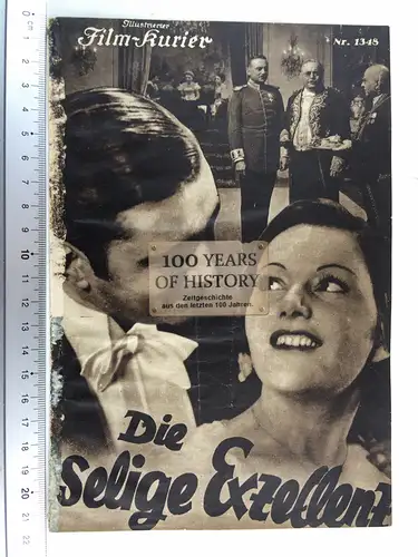 Illustrierter Film Kurier IFK Nr 1348 Die selige Exzellenz Arthur Schröder Hilde