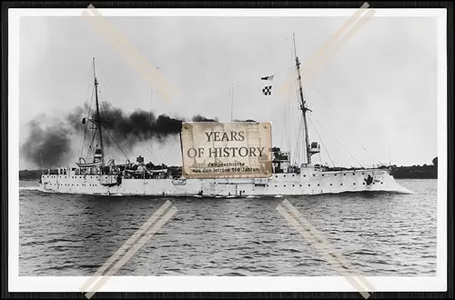 Foto SMS S.M.S. Bremen 1903 Kleiner Kreuzer der Kaiserlichen Marine