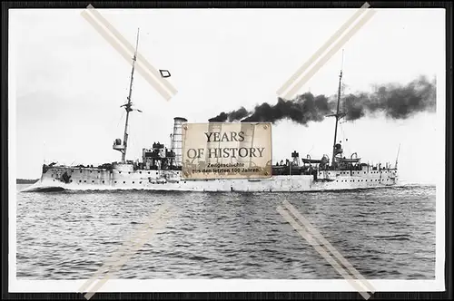 Foto SMS S.M.S. Bremen 1903 Kleiner Kreuzer der Kaiserlichen Marine