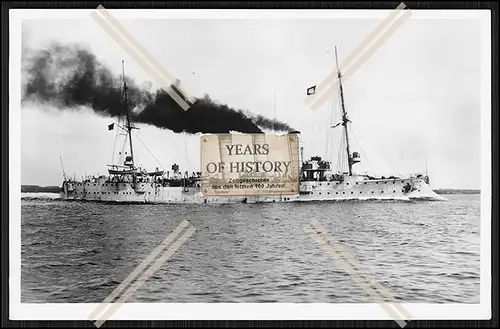 Foto SMS S.M.S. Bremen 1903 Kleiner Kreuzer der Kaiserlichen Marine