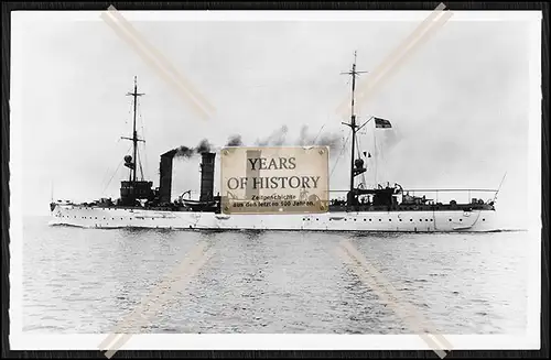 Foto SMS S.M.S. Königsberg 1905 Kleiner Kreuzer der Kaiserlichen Marine