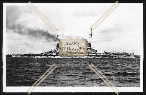 Foto SMS S.M.S. Schlachtschiff König Albert Kriegsschiff Kaiserlichen Marine,