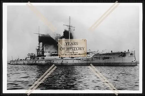 Foto SMS S.M.S. Kaiserin Linienschiff Kaiserliche Marine Deutsches Reich, das z