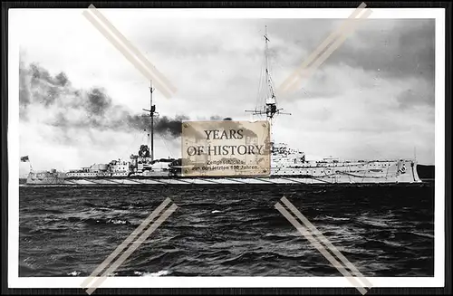 Foto SMS S.M.S. Blücher Schlachtkreuzer Kaiserliche Marine Kriegsschiff im Ers