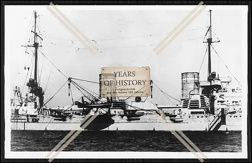 Foto SMS S.M.S. Von der Tann Schlachtkreuzer Marine nach Ludwig Freiherr Tann-R