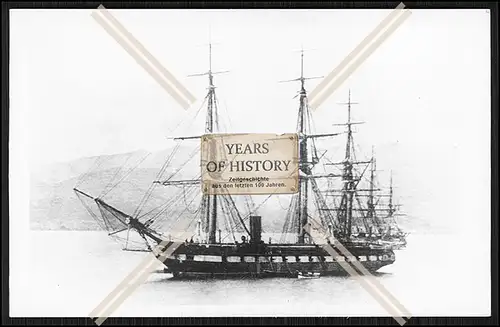 Foto SMS S.M.S. Gazelle 1859 Korvette preußischen und Kaiserlichen Marine