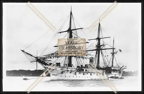 Foto SMS S.M.S. Stein 1879 Kreuzerfregatte der Kaiserlichen Marine