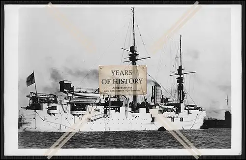 Foto SMS S.M.S. Deutschland Kriegsschiff Kaiserlichen Marine des Deutschen Reic