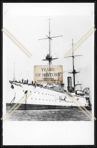 Foto SMS S.M.S. Hansa 1899 Großer Panzerkreuzer Kaiserliche Marine