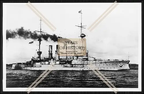 Foto SMS S.M.S. Yorck 1904 Großer Kreuzer der Kaiserlichen Marine