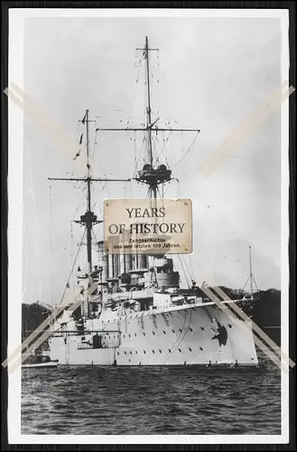 Foto SMS S.M.S. Yorck 1904 Großer Kreuzer der Kaiserlichen Marine