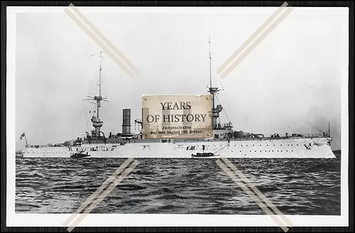Foto SMS S.M.S. Scharnhorst 1907 Großer Kreuzer Kaiserliche Marine