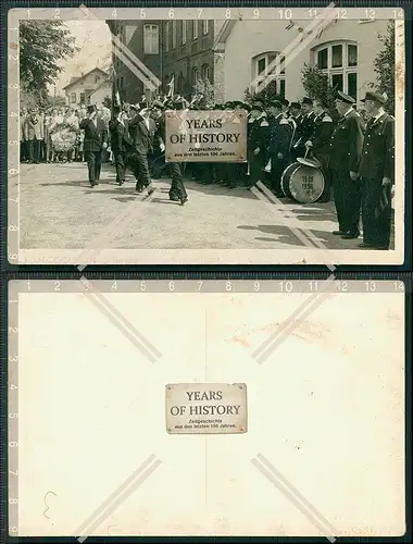 Foto AK Schützenfest 50 Jahre 1908-1958 Straßenumzug